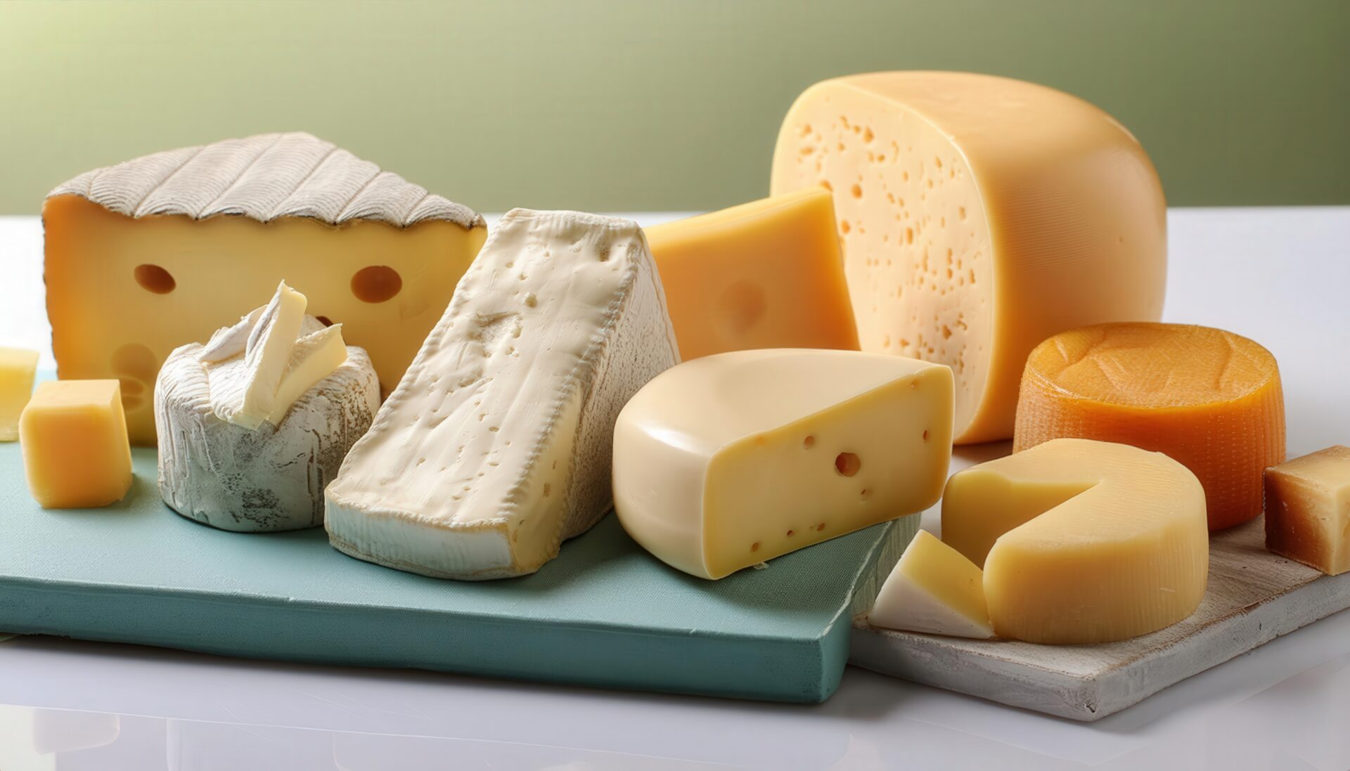 種類豊富なチーズ盛り合わせ