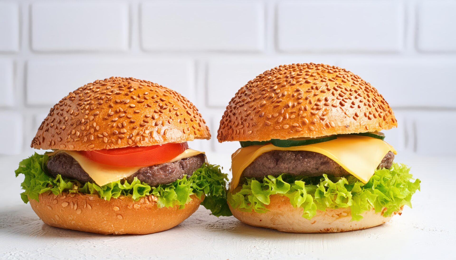 チーズバーガー2個セット