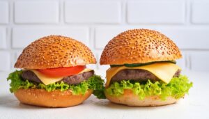 チーズバーガー2個セット