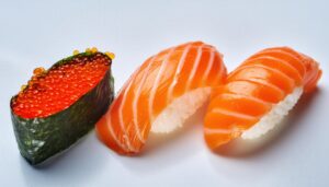 サーモン寿司セット