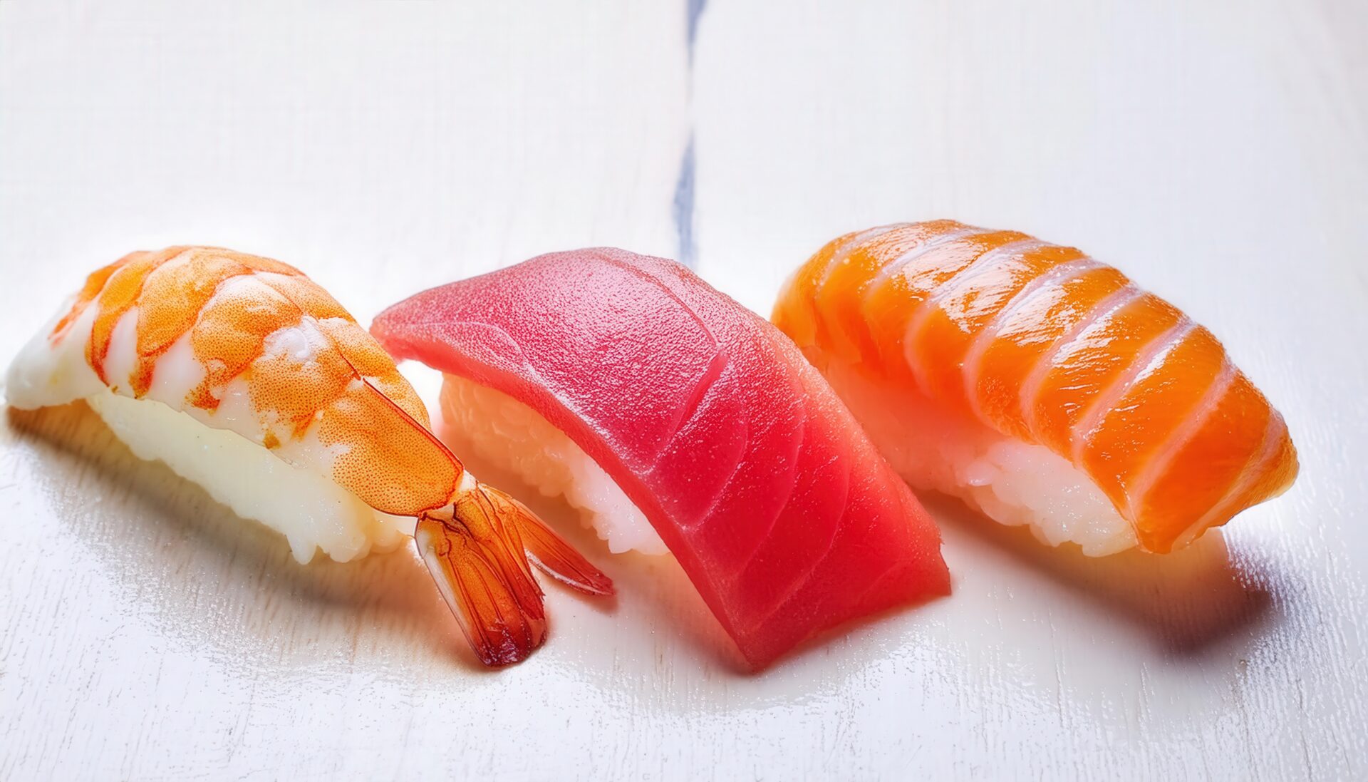 寿司盛り合わせ（白背景）