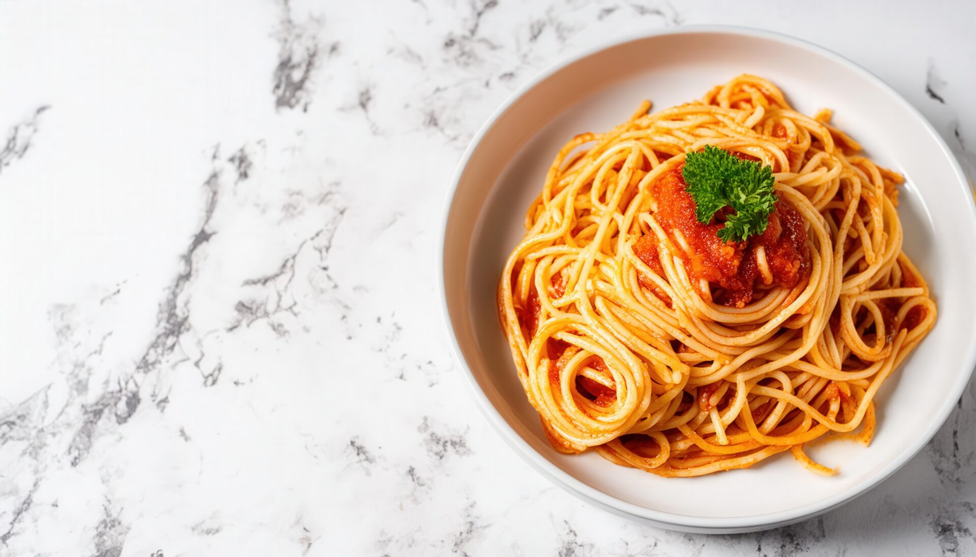 トマトソーススパゲッティ