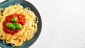 ミートソーススパゲッティ