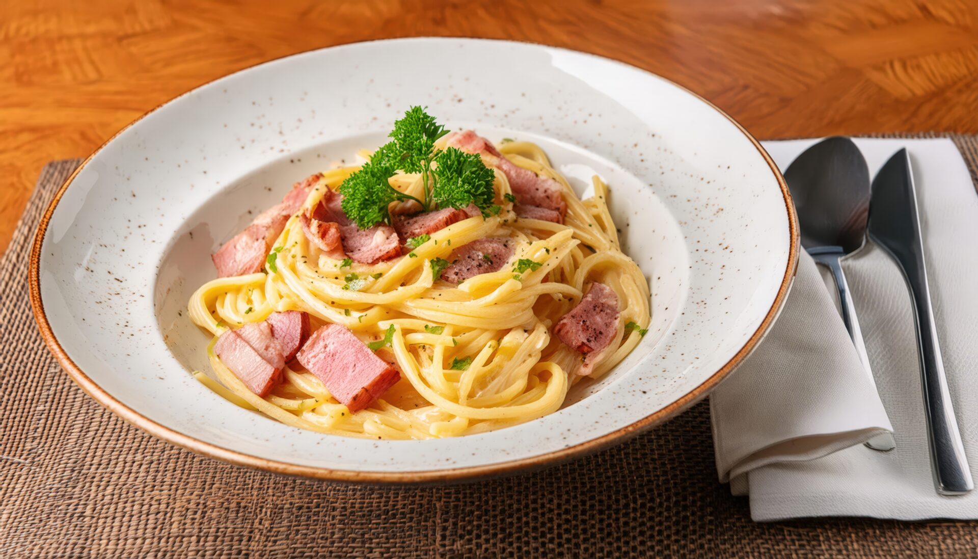 カルボナーラスパゲッティ（大皿）