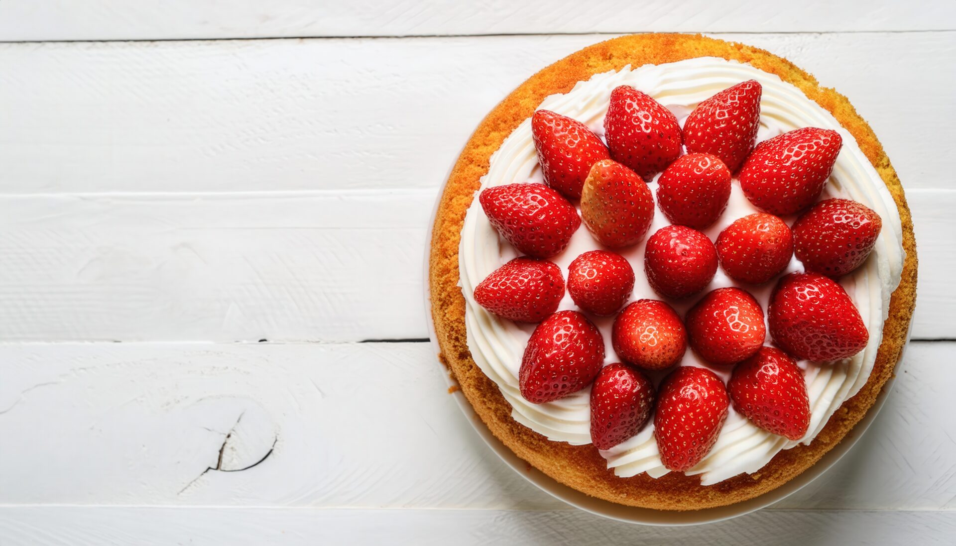 いちごのデコレーションケーキ