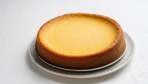 ベイクドチーズケーキ（アップ）