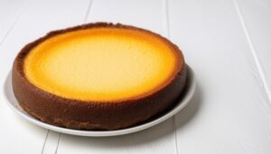 焼き目のしっかりついたチーズケーキ