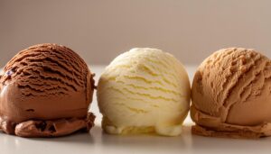 チョコとバニラのアイスセット