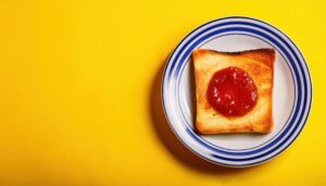 ジャムトースト