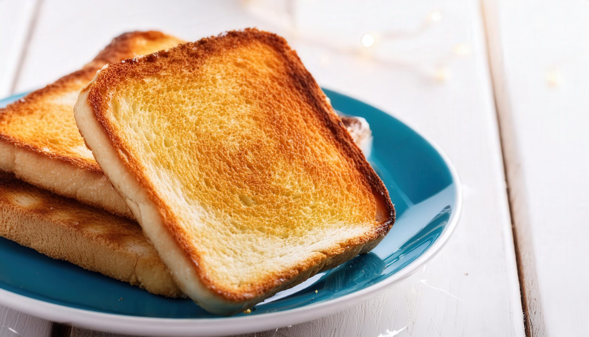 焼きたてトースト（青皿）