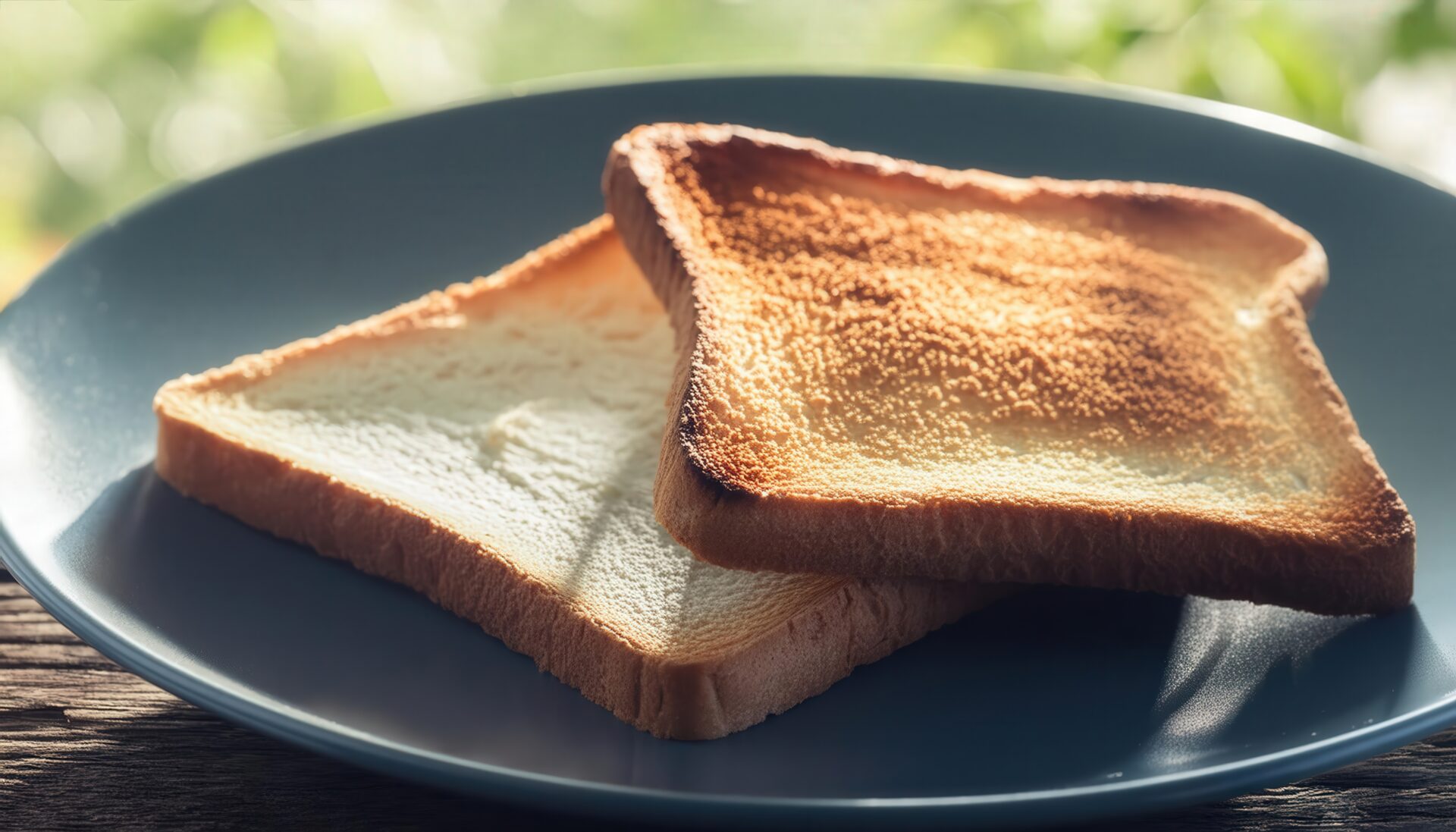 焼きたてトースト（自然光）