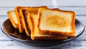 焦げ目のついたトースト