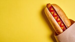 ケチャップホットドッグ