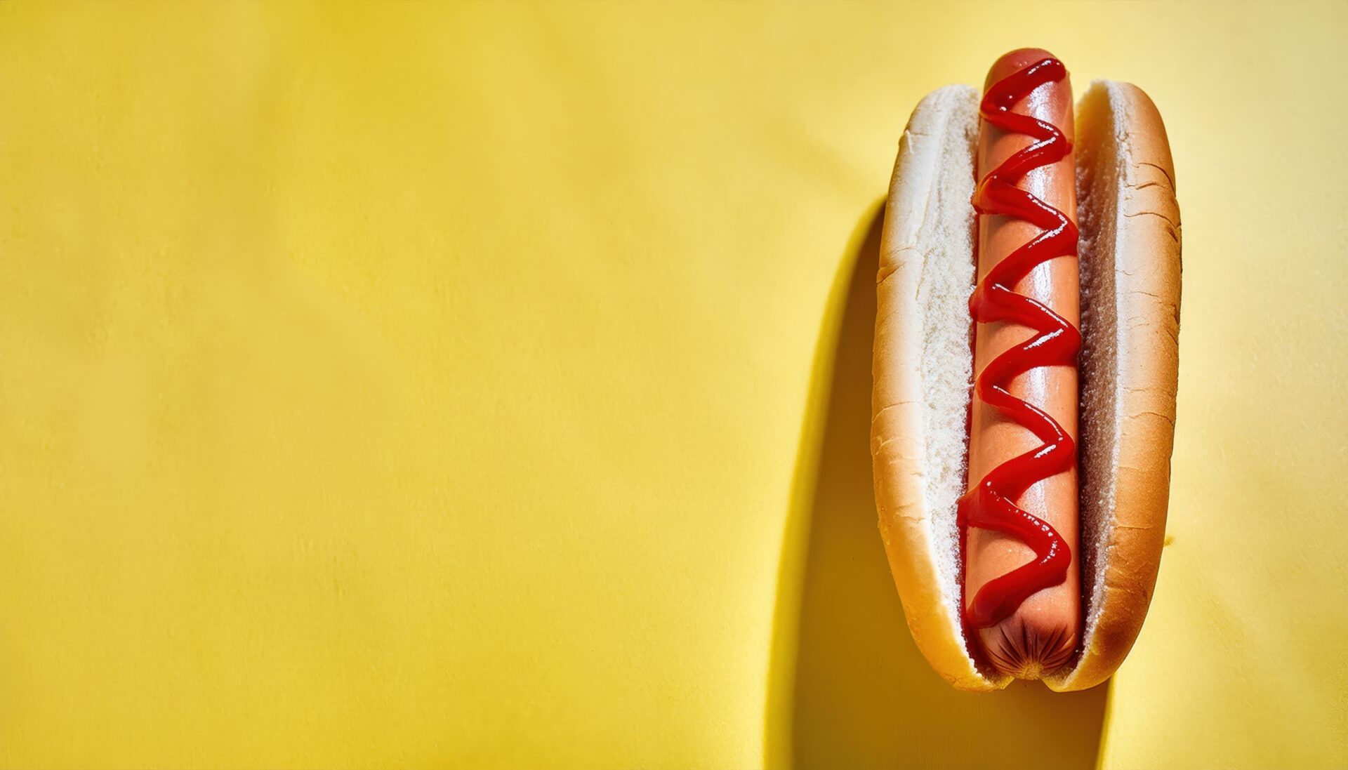 ケチャップホットドッグ