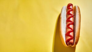 ケチャップホットドッグ