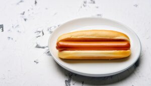 シンプルなホットドッグ
