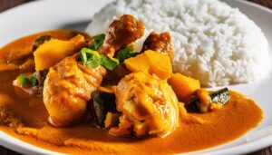 骨付きチキン入りカレー