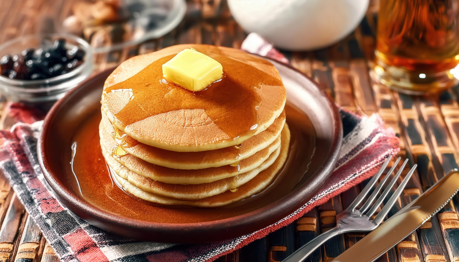 クラシックなパンケーキ