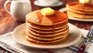 重ねられたパンケーキ