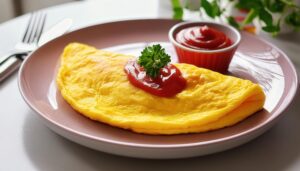 シンプルなオムレツ