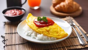 和風ランチとオムライス