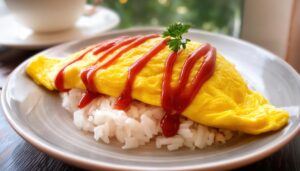 窓際のオムライス