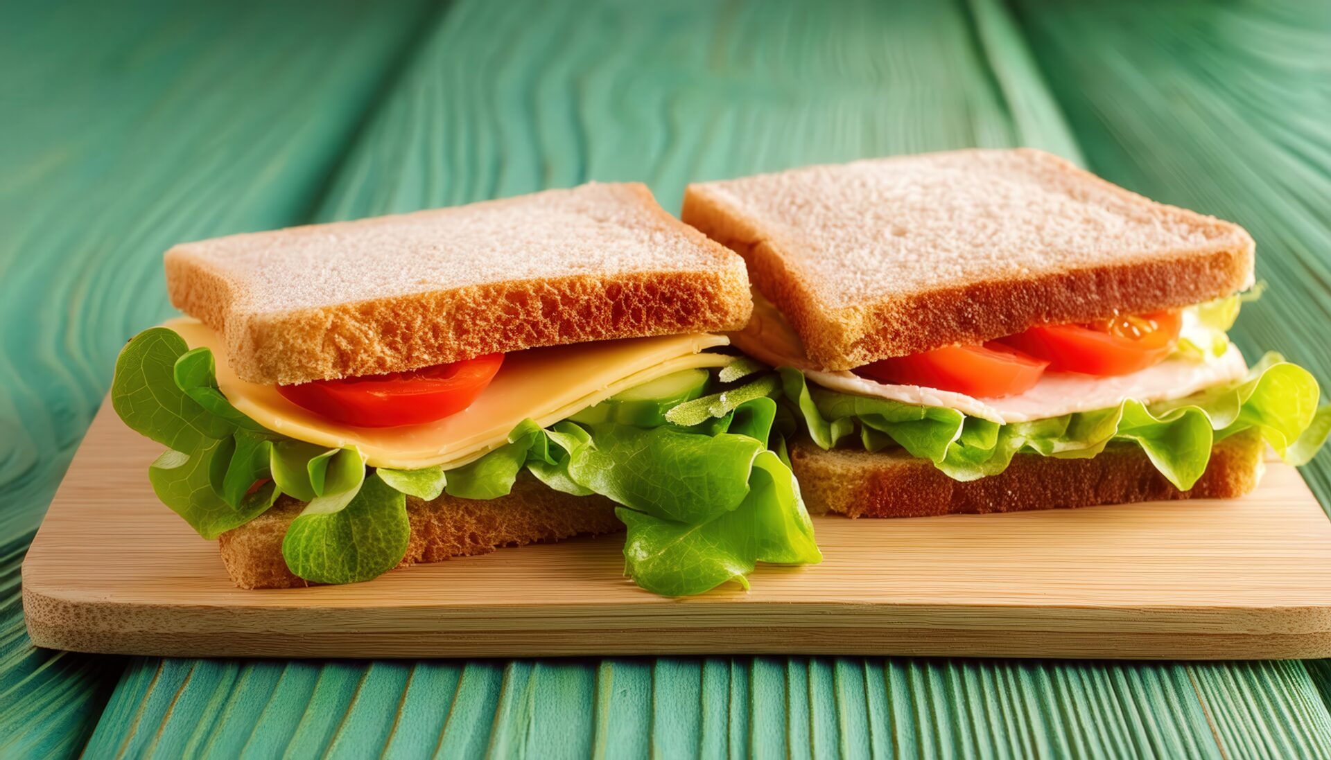 野菜たっぷりサンドイッチ