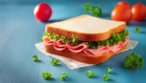 ロースハムサンドイッチ