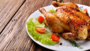 丸鶏のロースト