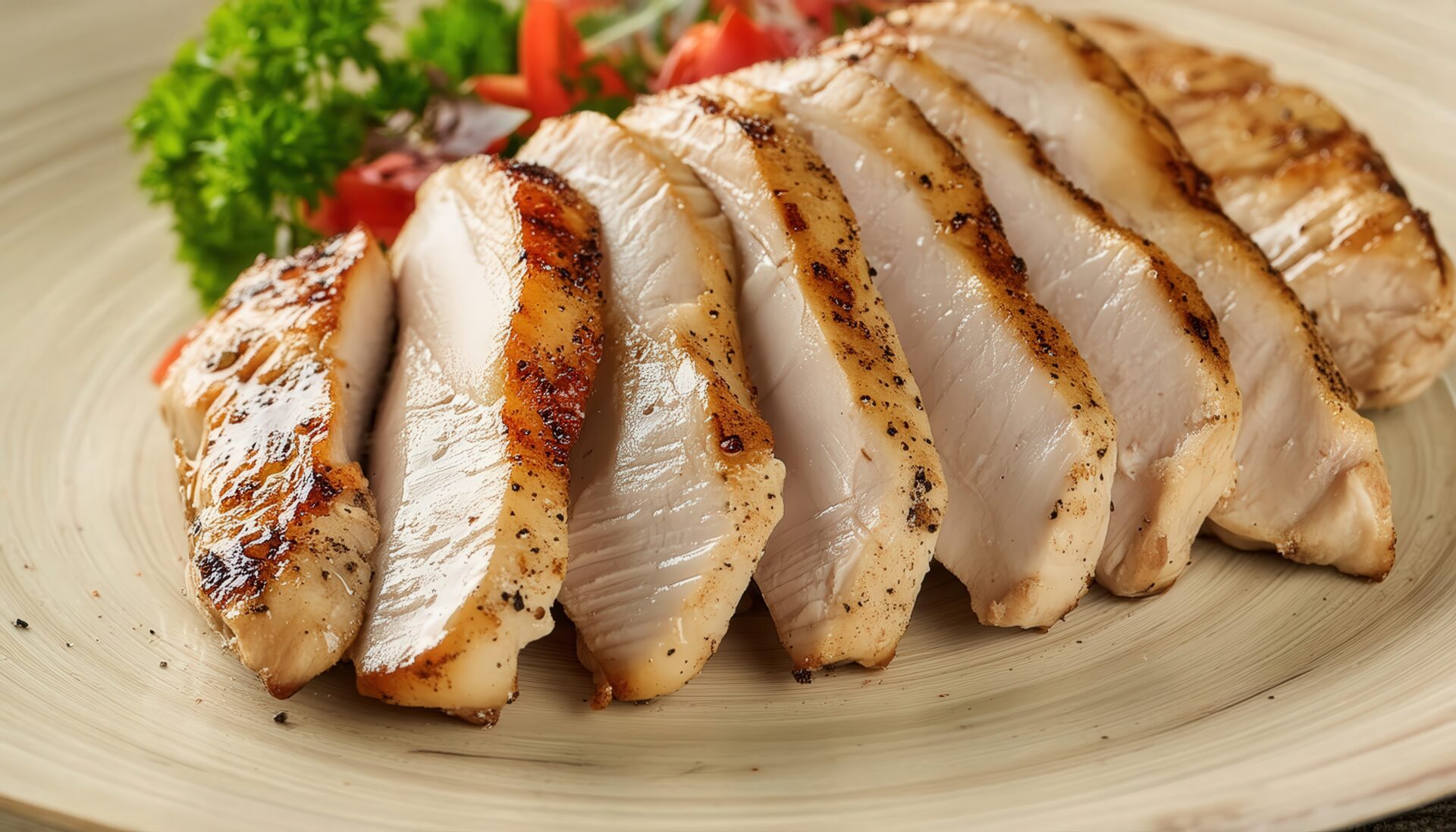 シンプルな鶏むね肉グリル