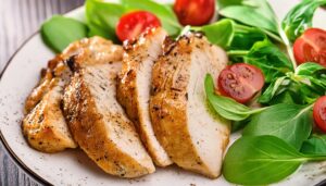 フレッシュ野菜とチキンスライス