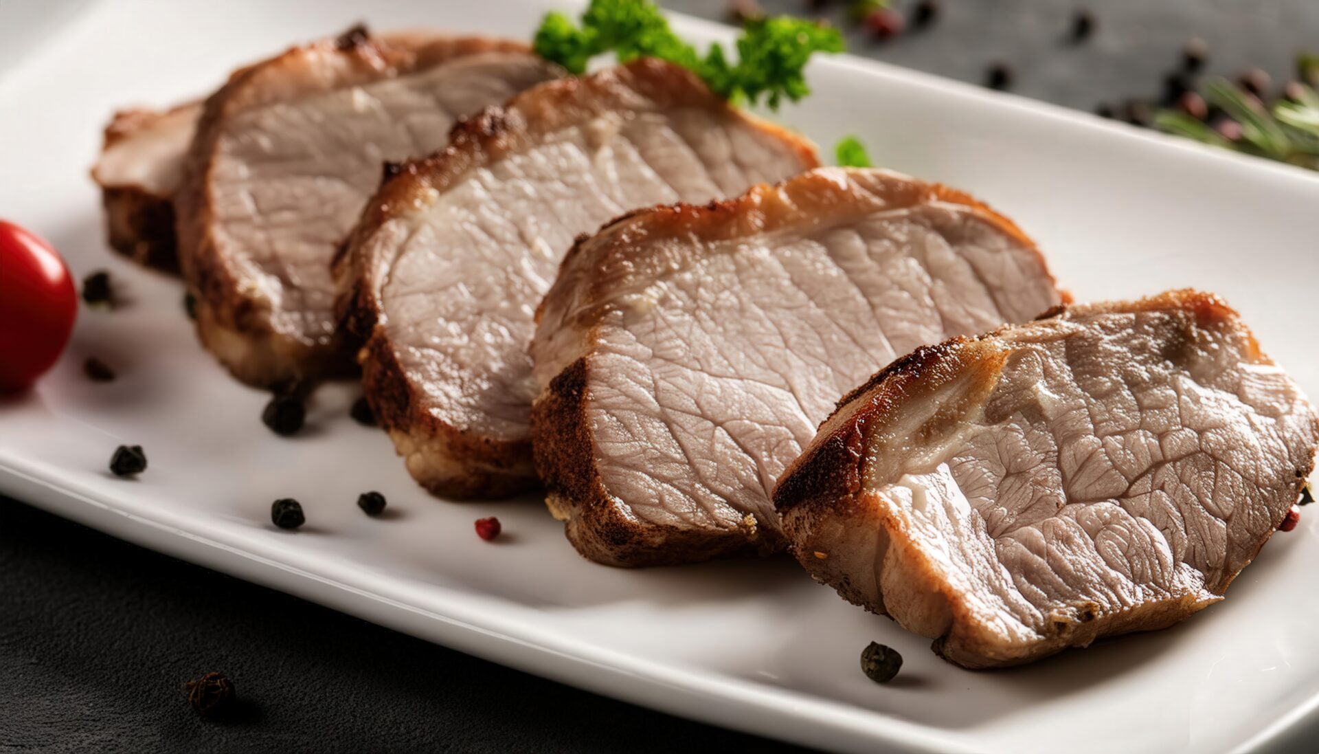 焼き上がったポークロース