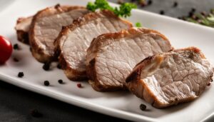 焼き上がったポークロース