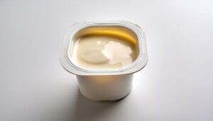 プレーンヨーグルト（真上）