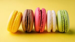 カラフルマカロン（立て並び）