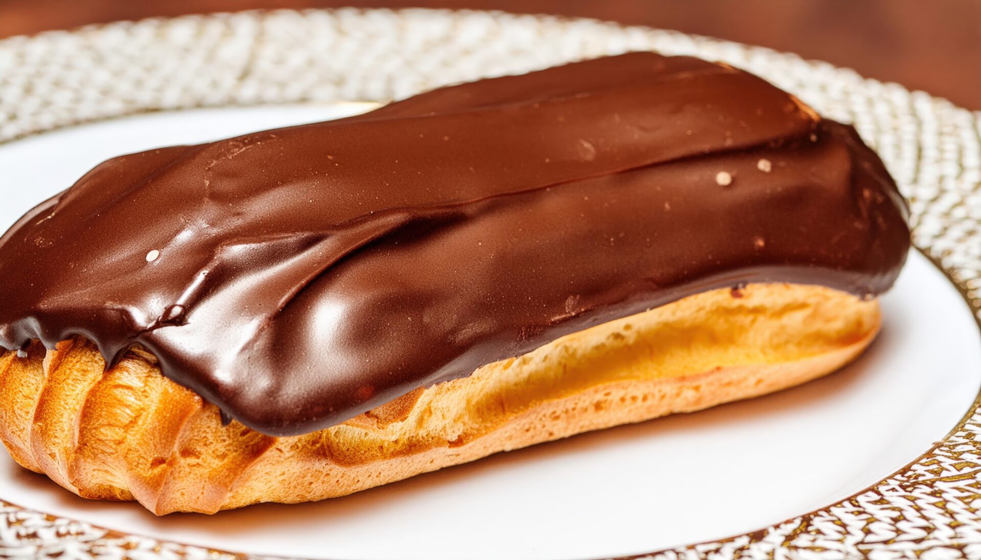 チョコレートエクレア