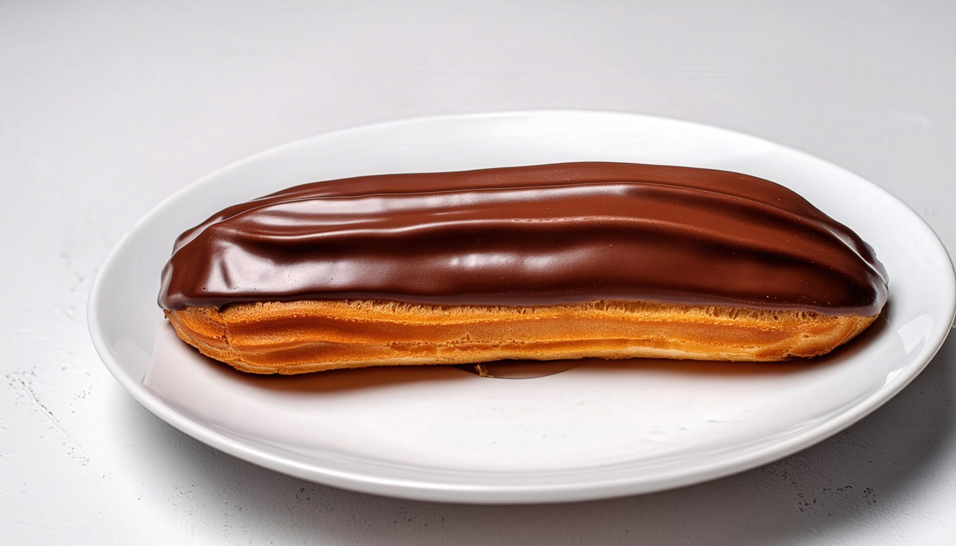 ふんわり焼きのチョコエクレア