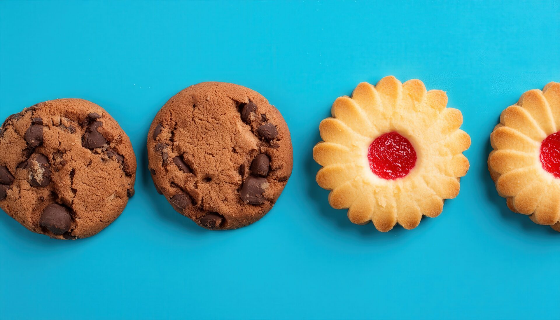 クッキーの並び