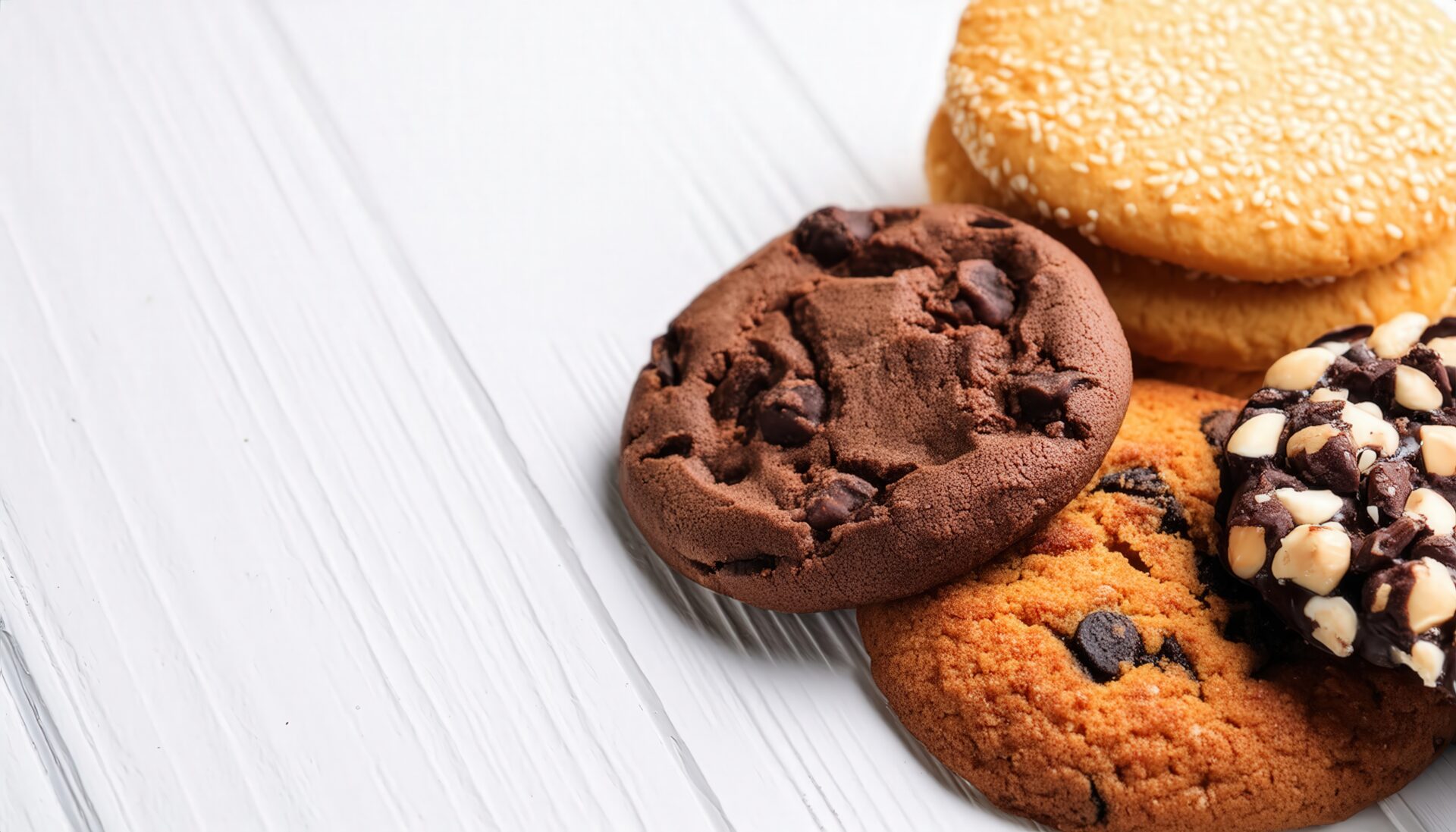 クッキーの平置き