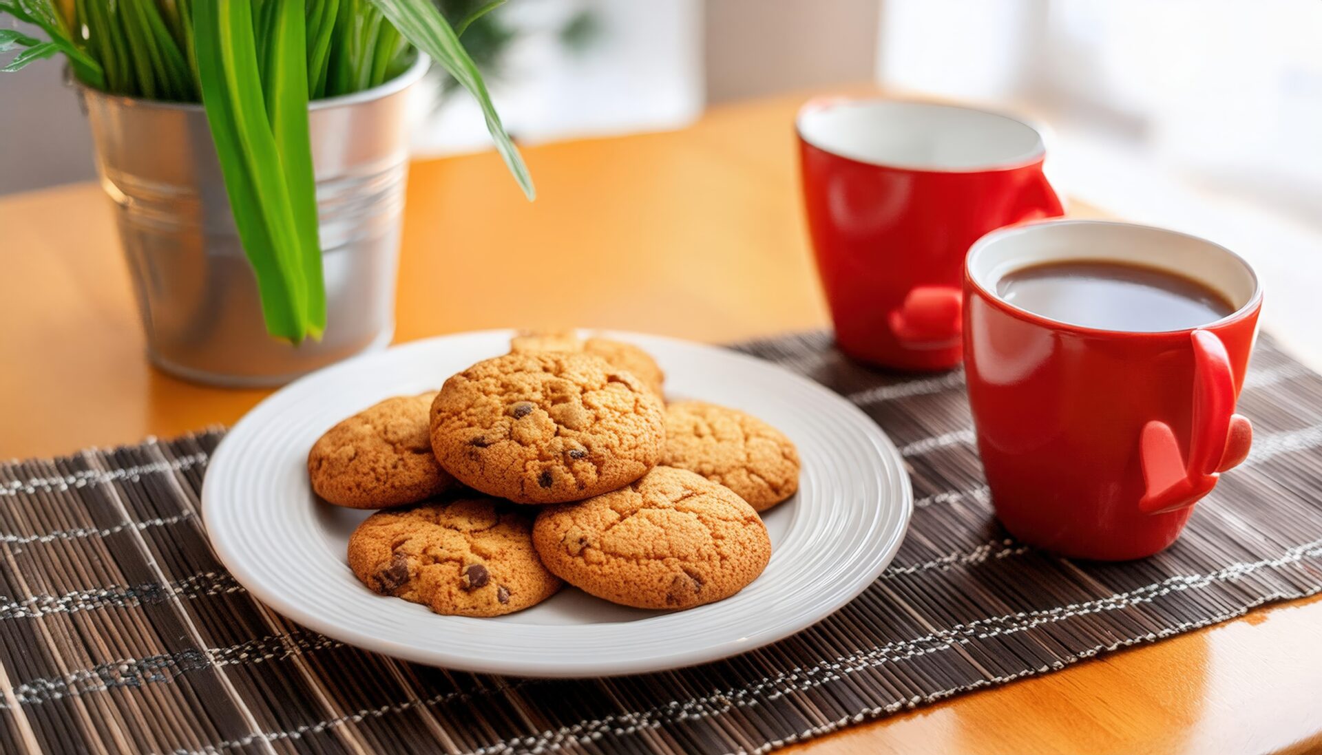 クッキーとコーヒー