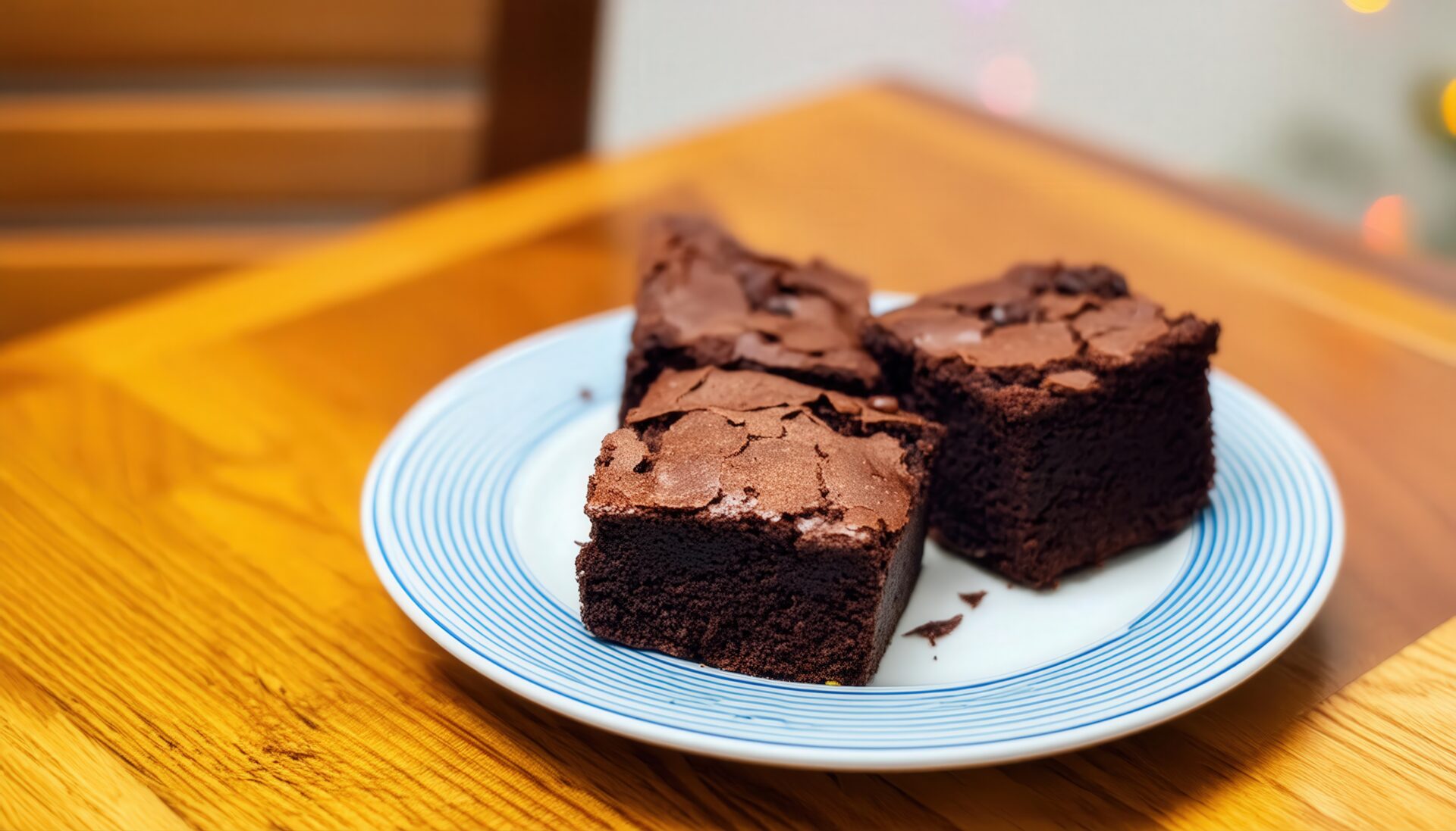 チョコレートブラウニーの盛り合わせ