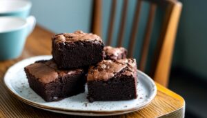 シンプルなブラウニーの盛り合わせ