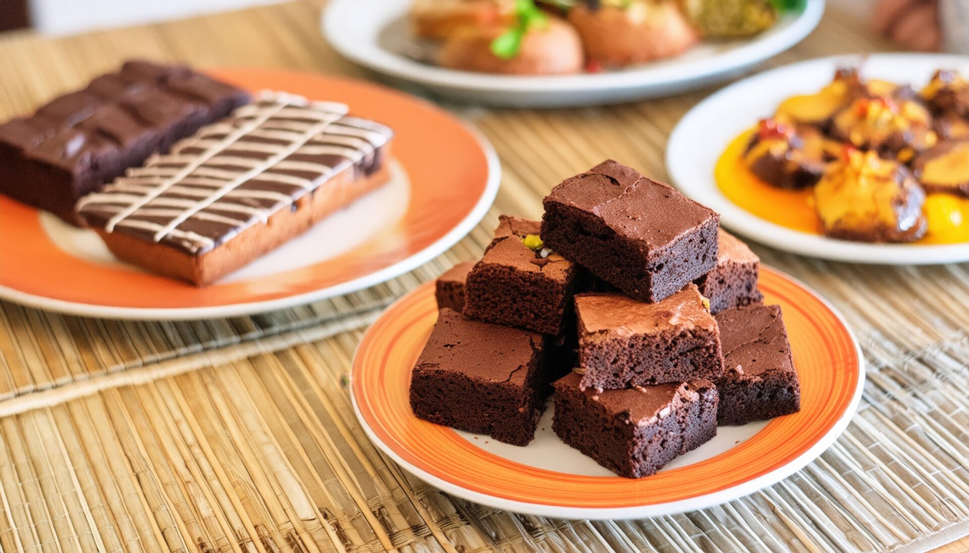 焼き菓子とブラウニーの盛り合わせ