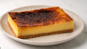 クレームブリュレタルトの側面