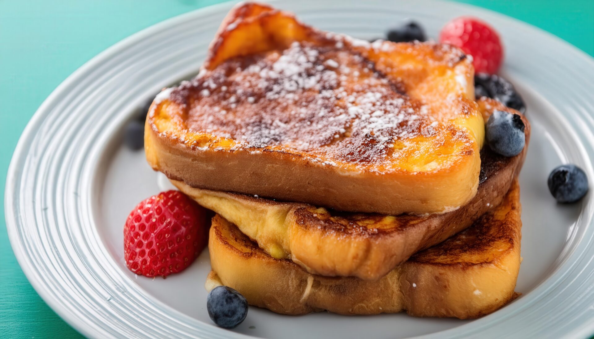 ベリー添えフレンチトースト