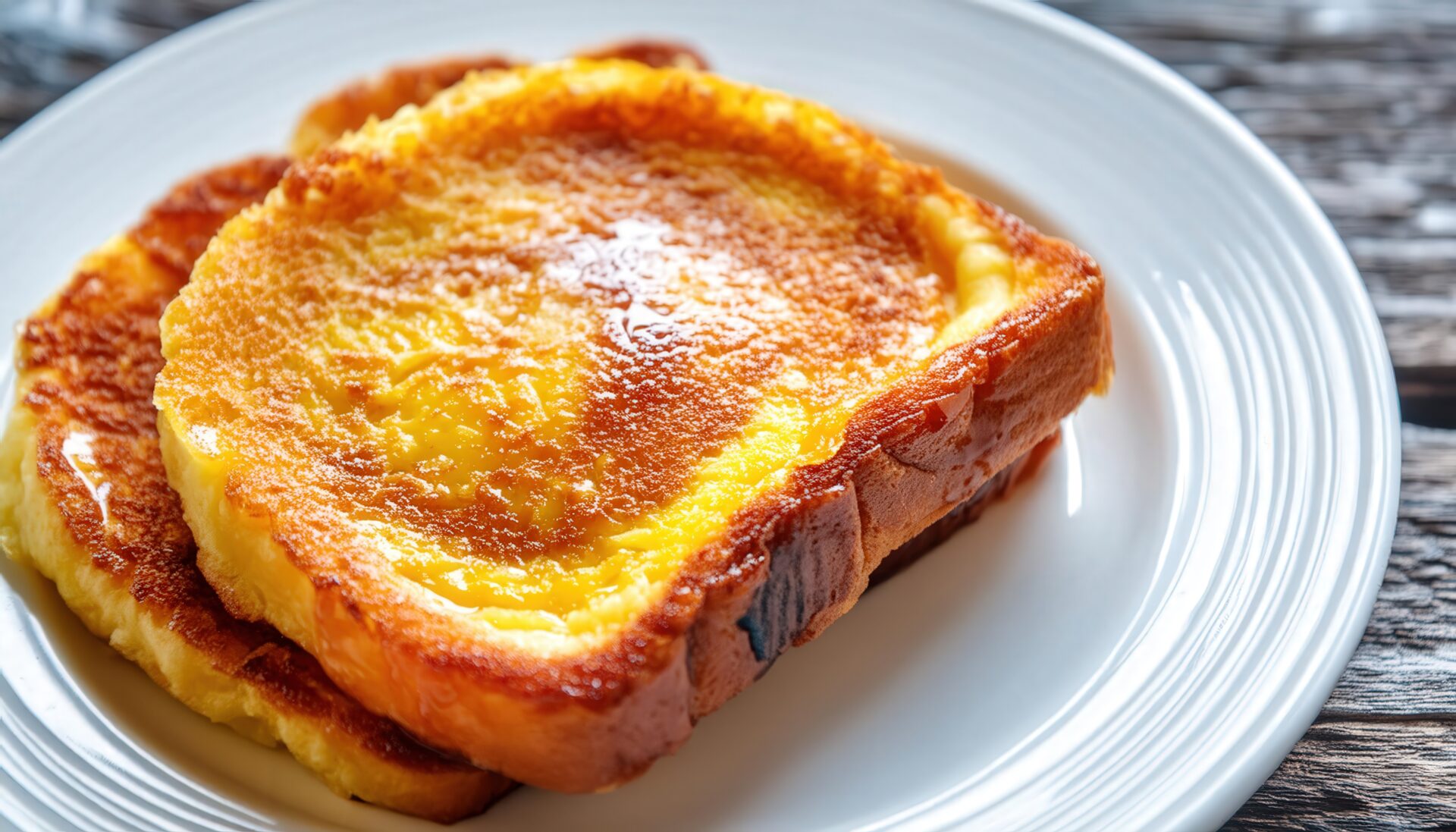 シンプルなフレンチトースト