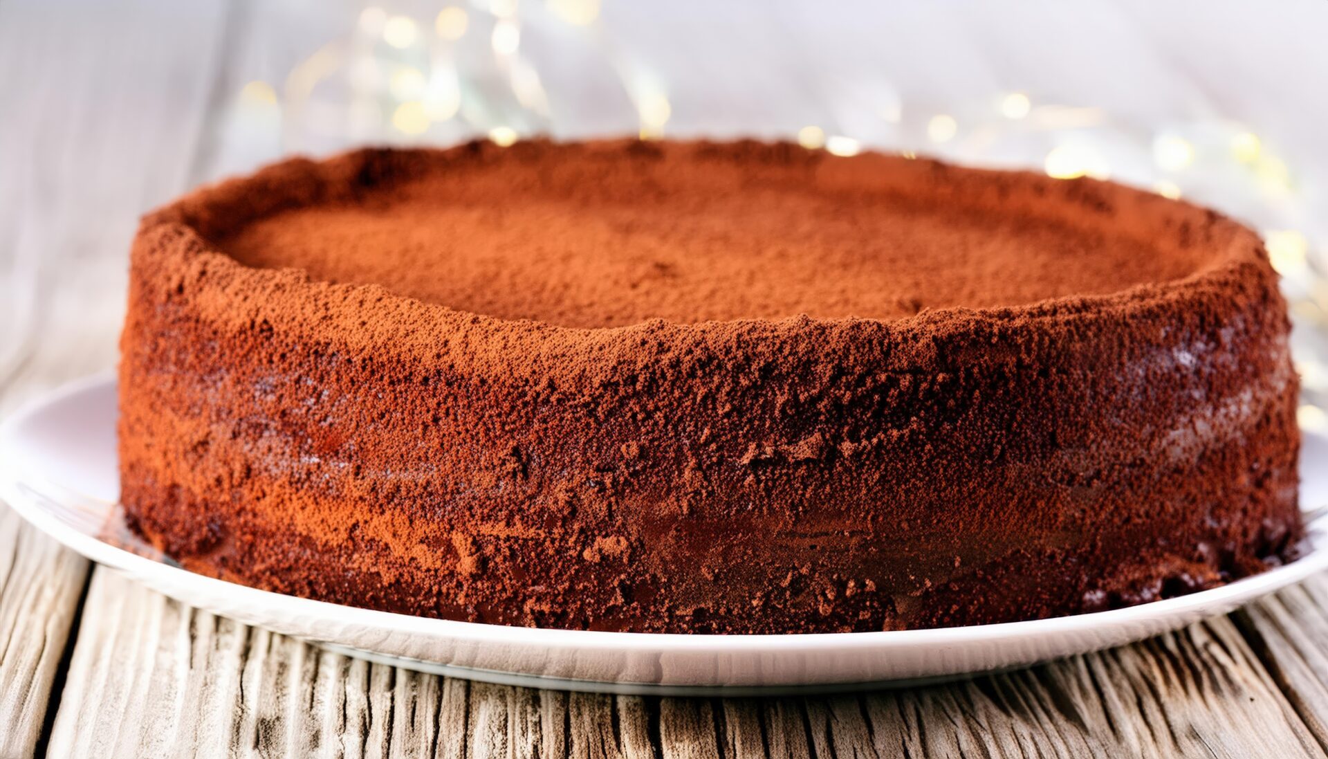 ガトーショコラのアップ