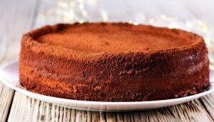 ガトーショコラのアップ