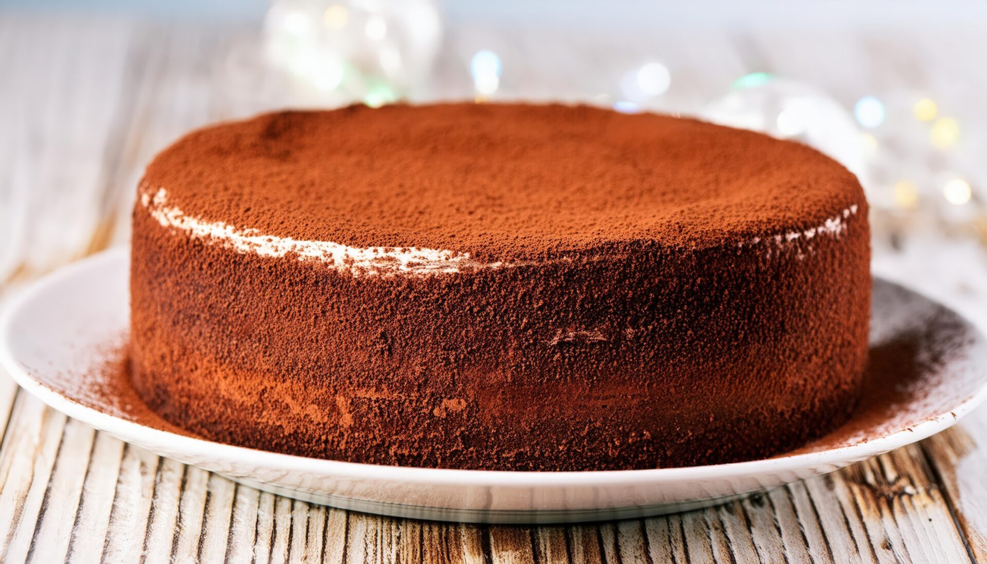 ガトーショコラのクローズアップ