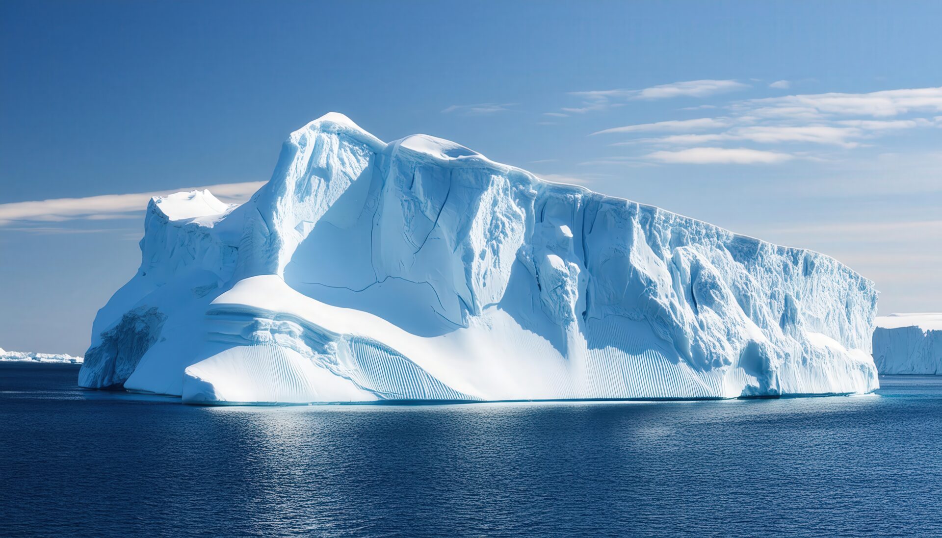 氷山と南極海の絶景